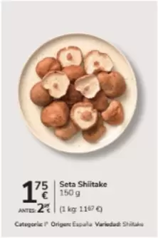 origen - Seta Shiitake