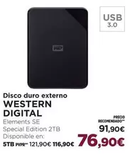western digital - Disco Duro Externo