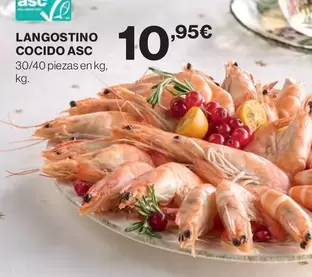 Langostino Cocido Asc