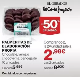 Obrador - Palmeritas De Elaboracion Propia
