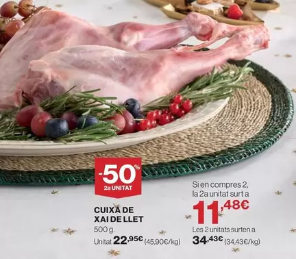 Cuixa De Xai De Llet