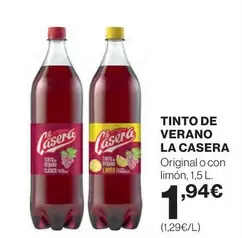La Casera - Tinto De Verano