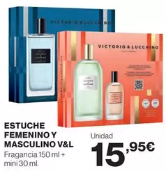 Victorio & Lucchino - Estuche Femenino Y Masculino