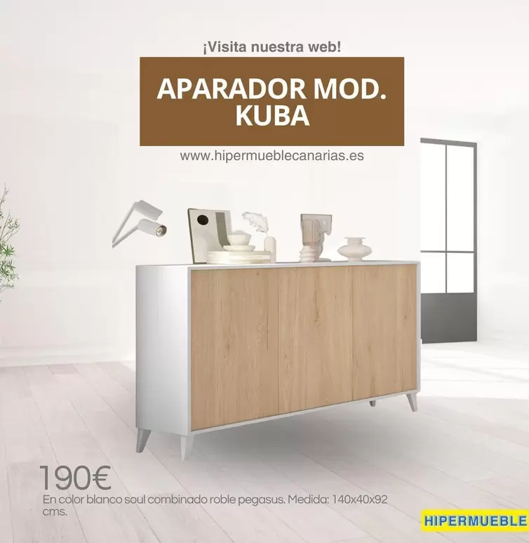 Blanco - Aparador Mod. Kuba