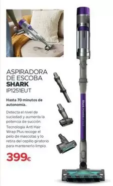 shark - Aspiradora De Escoba IPI251EUT