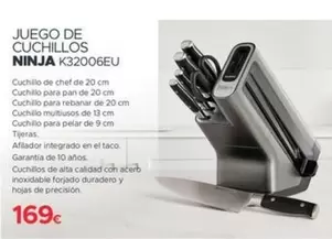 Chef - Juego De Cuchillos Ninja K32006eu