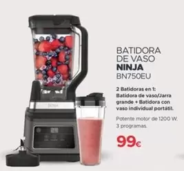 Batidora De Vaso Ninja Bn750eu