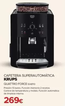 Krups - Cafetera Superautomatica