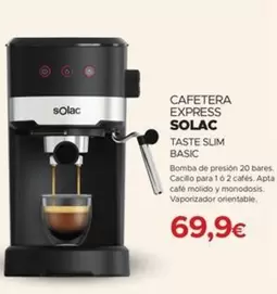 Solac - Cafetera Express
