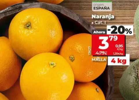 Naranja Malla 4kg