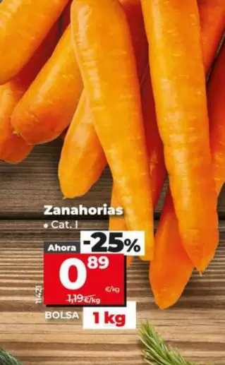 Zanahorias Bolsa 1 Kg