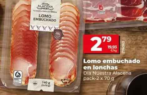 Dia Nuestra Alacena - Lomo Embuchado En Lonchas 