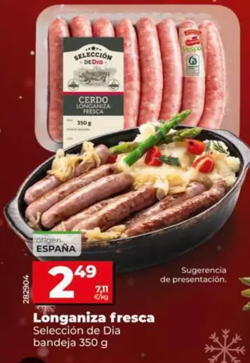 Seleccion De Dia - Longaniza Fresca 
