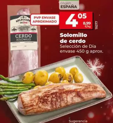 Seleccion De Dia - Solomillo De Cerdo 