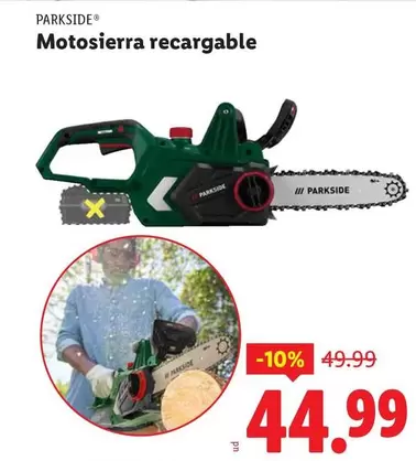 Parkside - Motosierra Recargable