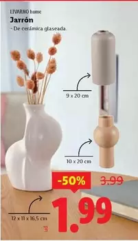 Livarno Home - Jarrón 