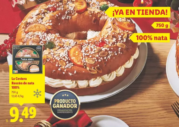 La Cestera - Roscón De Nata 100%