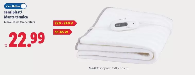 Sensiplast - Manta Térmica