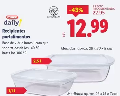 Pyrex - Recipientes Portalimentos