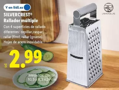 SilverCrest - Rallador Múltiple 