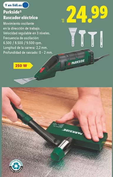 Parkside - Rascador Eléctrico