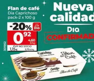 Dia Caprichoso - Flan De Cafe