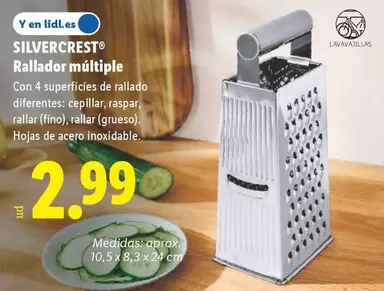 SilverCrest - Rallador Múltiple 