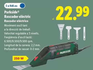 Parkside - Rascador Electrico