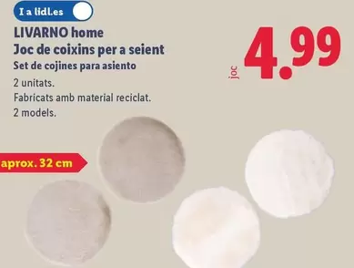 Livarno Home - Set De Cojines Para Asiento