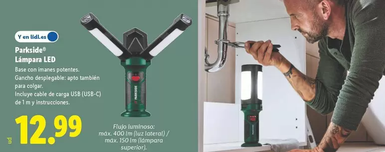 Parkside - Lámpara Led