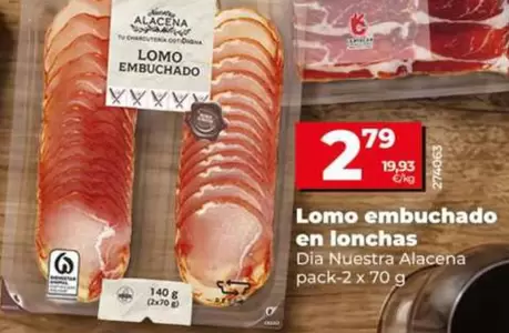 Dia Nuestra Alacena - Lomo Embuchado En Lonchas