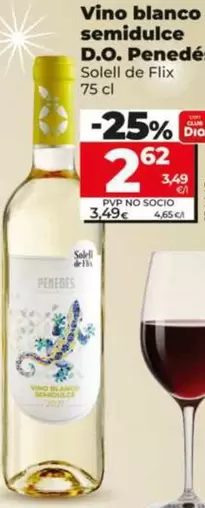 Soleil De Flix - Vino Blanco Semidulce D.o. Penedes 75 Cl