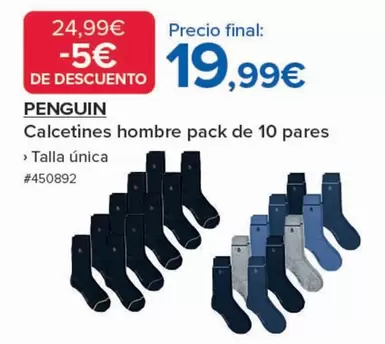 Calcetines Hombre Pack De 10