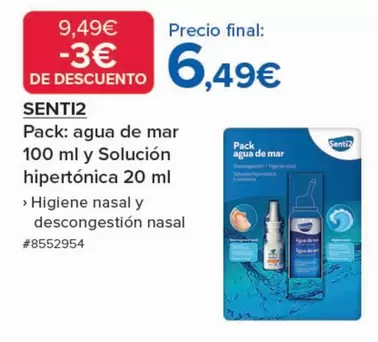 Senti2 - Agua De Mar Y Solución Hipertónica