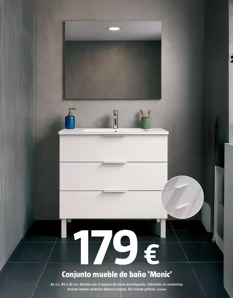 Conujto Mueble Bano 'Monic' 