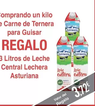 Central Lechera Asturiana - 3 Litros De Leche