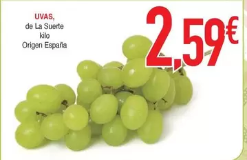 origen - Uvas