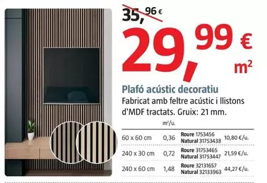 Panel Acustico Decorativo