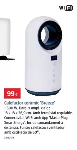 Calefactor Cerámico 'Breeze'  
