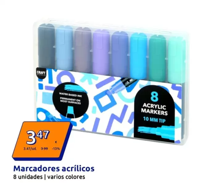 Marcadores acrílicos