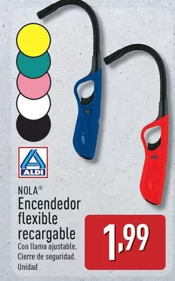 Aldi - Encendedor Flexible Recargable