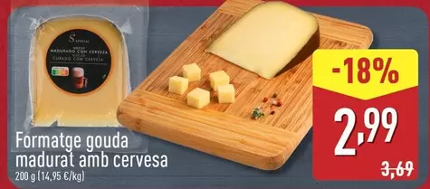 Special - Formatge Gouda Madurat Amb Cervesa