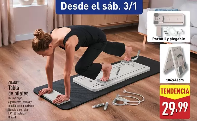 Crane - Tabla De Pilates