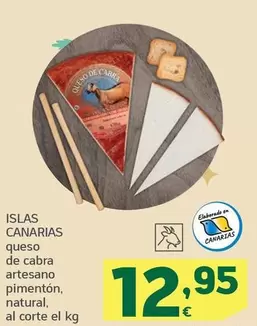 Islas Canarias - Queso De Cabra Artesano Pimenton Natural