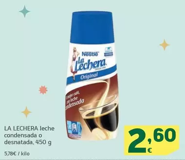 La Lechera - Leche Condensada O Desnatada
