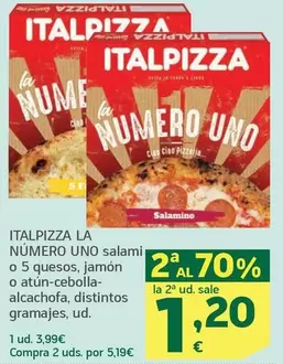 Italpizza - La Numero Uno Salami O 5 Quesos