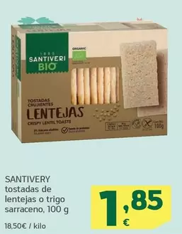 Santiveri - Tostadas De Lentejas O Trigo Sarraceno