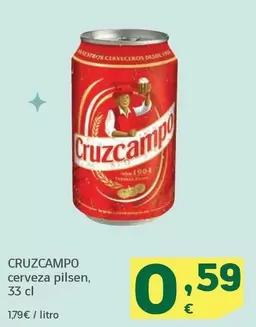 Cruzcampo - Cerveza Pilsen