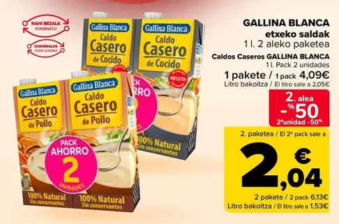 Gallina Blanca - Caldo Casero