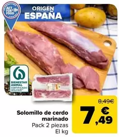 origen - Solomillo De Cerdo Marinado
